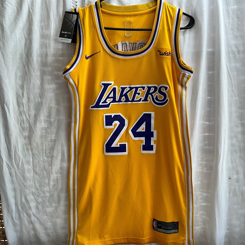 Nike Lakers Bryant Women's Jersey Dress #24 Wish Brand New With Tags Size Medium